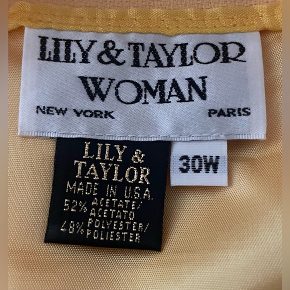 Lily & Taylor Blazer Suit size 30W - Picture 15 of 16